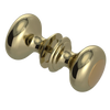 Rubinet Shower Door Knob (set) Natural Brass