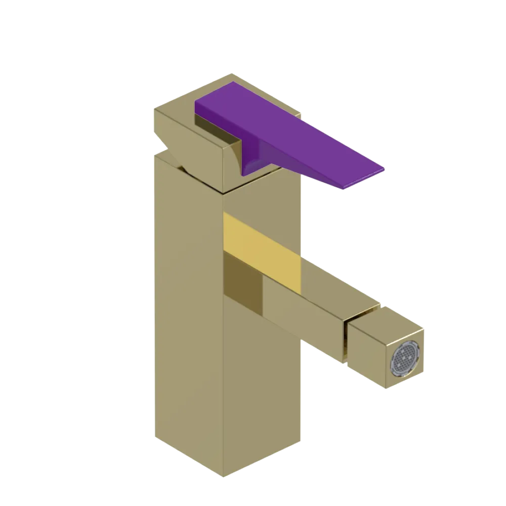 Rubinet Single Control Bidet Fitting (less drain) Gold
