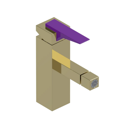 Rubinet Single Control Bidet Fitting (less drain) Gold