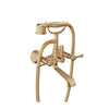 Baril Wall-mounted tub faucet with hand shower
