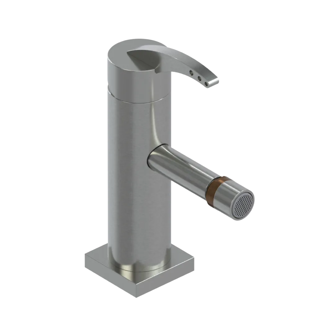 Rubinet Single Control Bidet Fitting (less drain) Satin Nickel