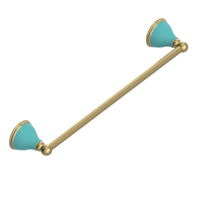 Rubinet Towel Bar 18" Satin Brass