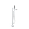 Baril Floor-mounted tub filler with hand shower