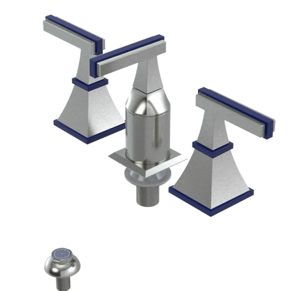 Rubinet Bidet Fitting with Spray, Diverter, and Vacum Breaker (Less Drain) Satin Nickel