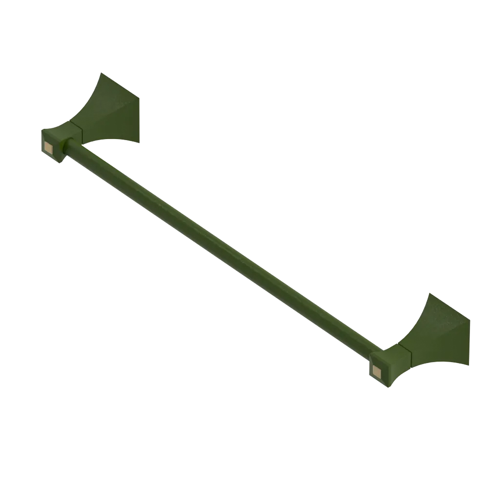 Rubinet Towel Bar 18" Green Envy