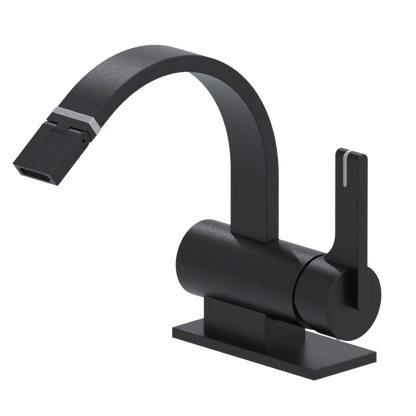 Rubinet Single Control Bidet Fitting (less drain) Matt Black