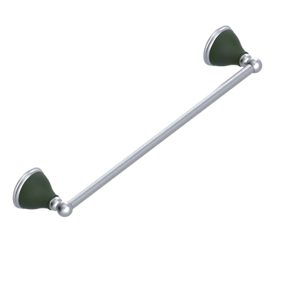 Rubinet Towel Bar 18" Satin Chrome