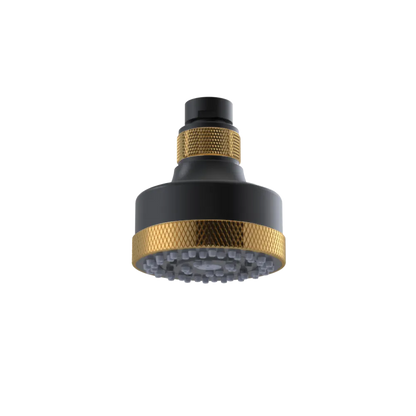 Rubinet 3 FUNCTION SHOWER HEAD Matt Black