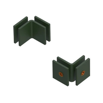 Rubinet 90 Glass to Glass Open Face Green Envy