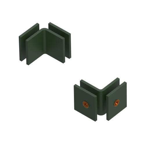 Rubinet 90 Glass to Glass Open Face Green Envy