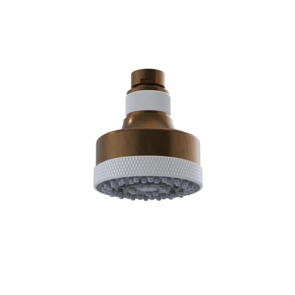 Rubinet 3 FUNCTION SHOWER HEAD Tuscan Brass