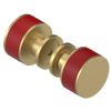 Rubinet Shower Door Knob (set) Satin Brass
