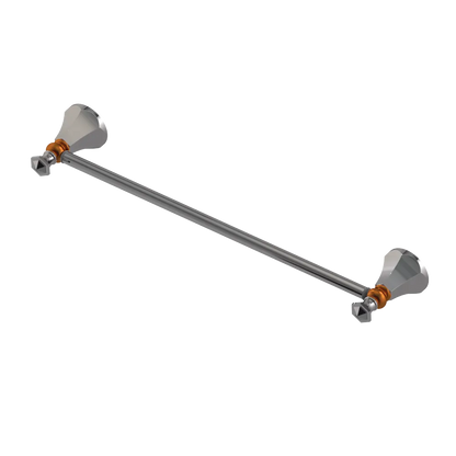 Rubinet Towel Bar 18" Polished Nickel