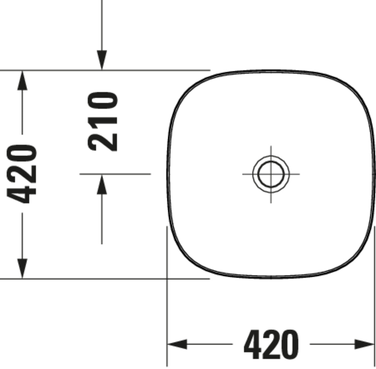 Duravit Zencha Washbowl Bathroom Sink