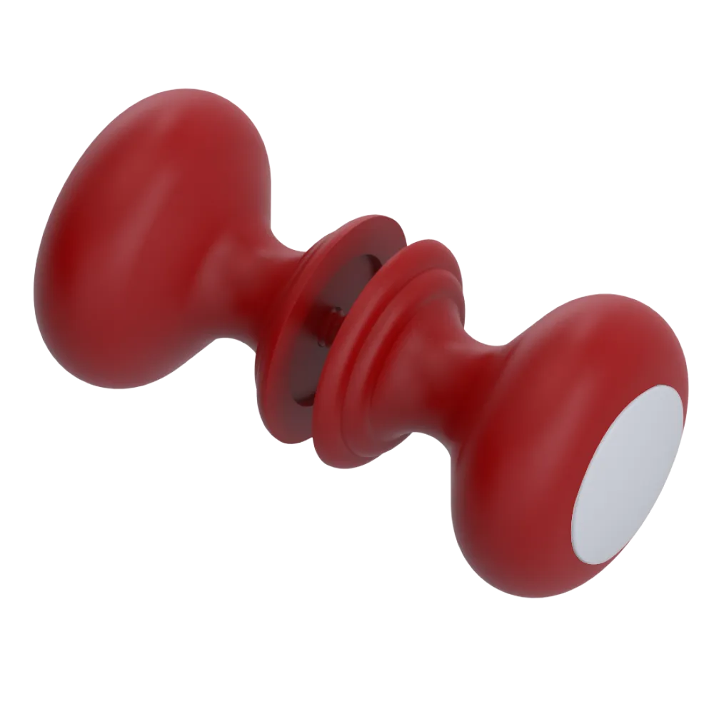 Rubinet Shower Door Knob (set) Maroon