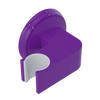 Rubinet Wall Bracket for Hand Held Shower Purple Haze