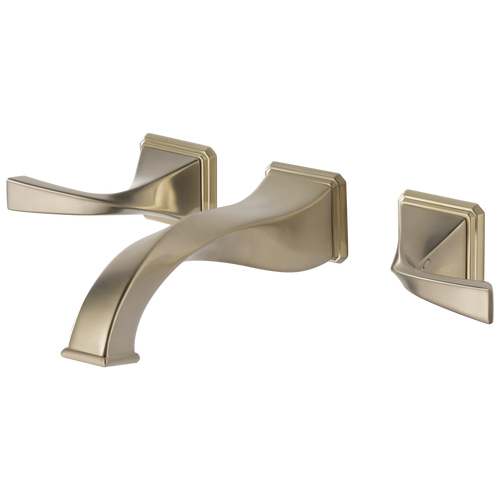 Brizo Two Handle Wall Mount Lavatory Faucet 15 Gpm