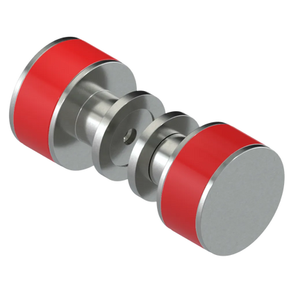 Rubinet Shower Door Knob (set) Satin Nickel