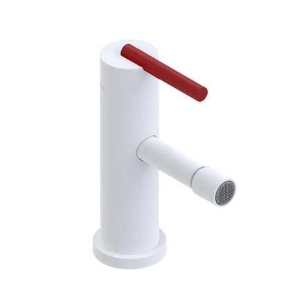 Rubinet Single Control Bidet Fitting (less drain) Matt White