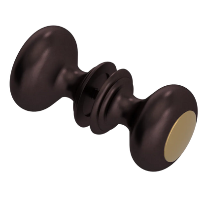 Rubinet Shower Door Knob (set) Oil Rubbed Bronze