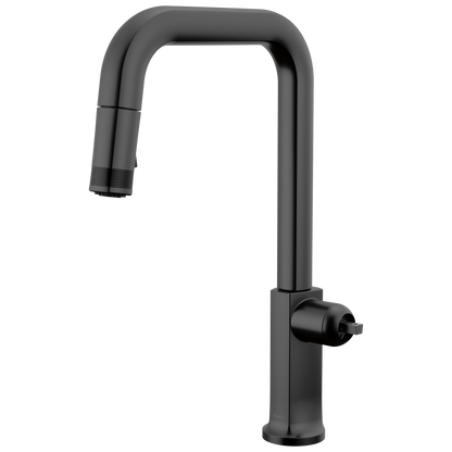 Brizo Pull Down Faucet With Square Spout Less Handle