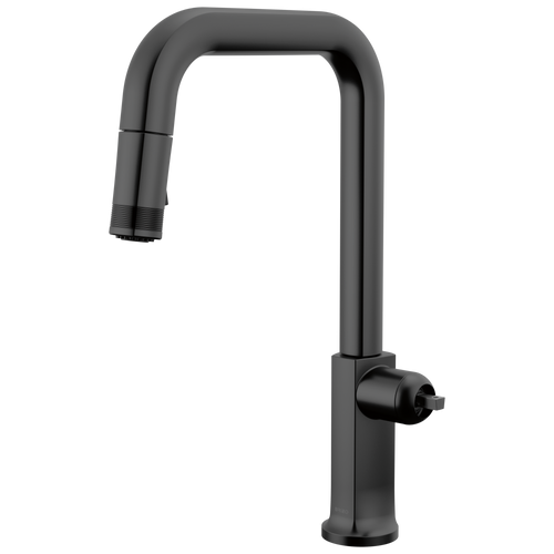 Brizo Pull Down Faucet With Square Spout Less Handle