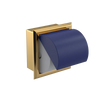 Rubinet RECESSED TOILET PAPER HOLDER Gold