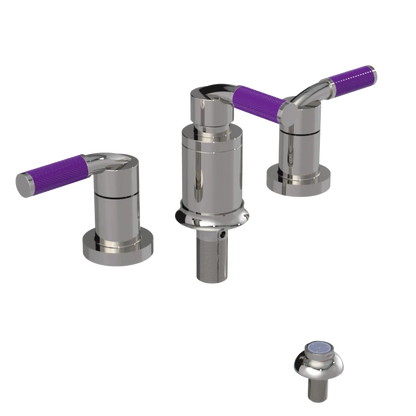 Rubinet Bidet Fitting with Spray, Diverter, and Vacum Breaker (Less Drain) Polished Nickel