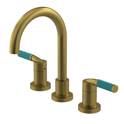 Rubinet Widespread Lav. Set. (less drain) Antique Brass Matt