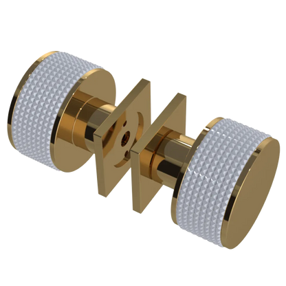 Rubinet Shower Door Knob (set) Gold