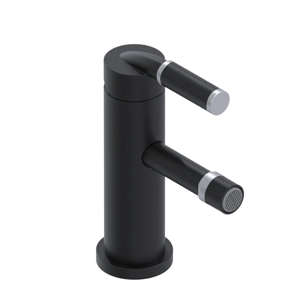 Rubinet Single Control Bidet Fitting (less drain) Matt Black