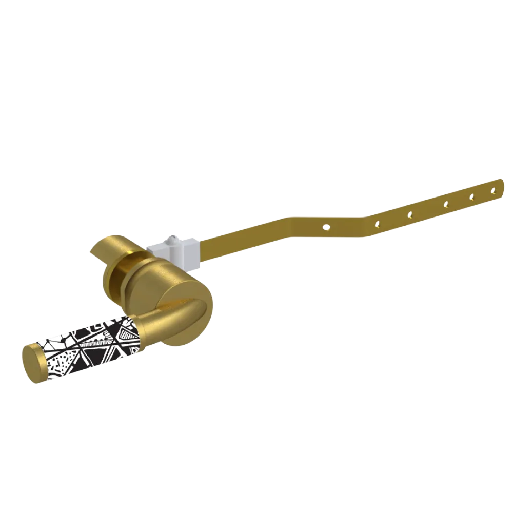 Rubinet Trip Levers Antique Brass Matt