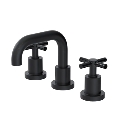 Rubinet Widespread Lav. Set. (less drain) Matt Black
