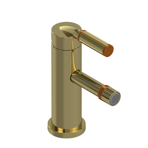 Rubinet Single Control Bidet Fitting (less drain) Natural Brass