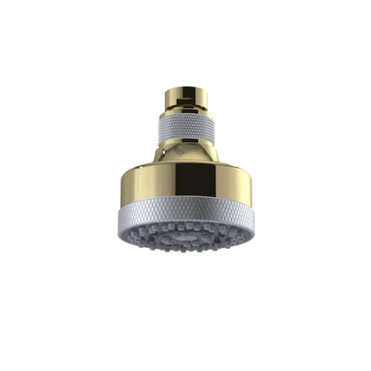 Rubinet 3 FUNCTION SHOWER HEAD Natural Brass