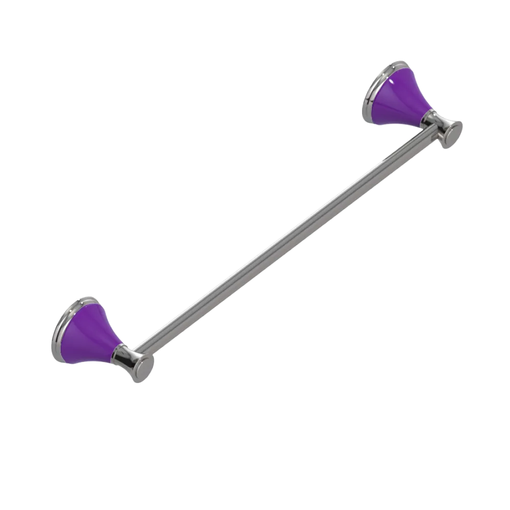 Rubinet Towel Bar 18" Polished Nickel