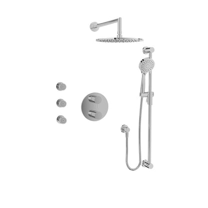 Baril Complete thermostatic pressure balanced shower kit