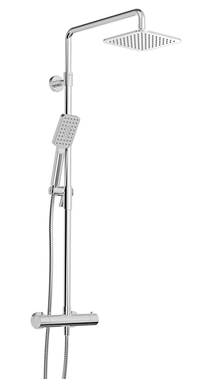 Baril Complete thermostatic shower kit on column
