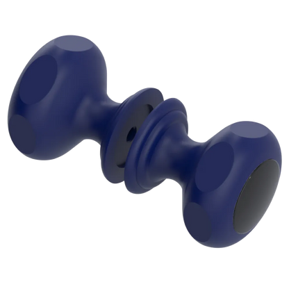 Rubinet Shower Door Knob (set) Midnight Blue