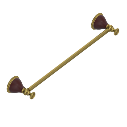 Rubinet Towel Bar 24" Antique Brass Matt
