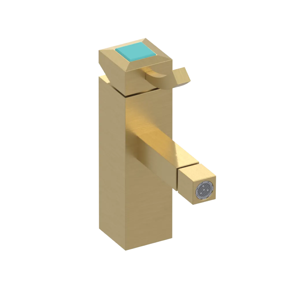Rubinet Single Control Bidet Fitting (less drain) Satin Gold