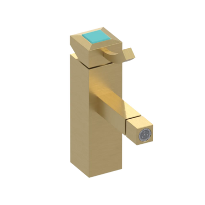 Rubinet Single Control Bidet Fitting (less drain) Satin Gold