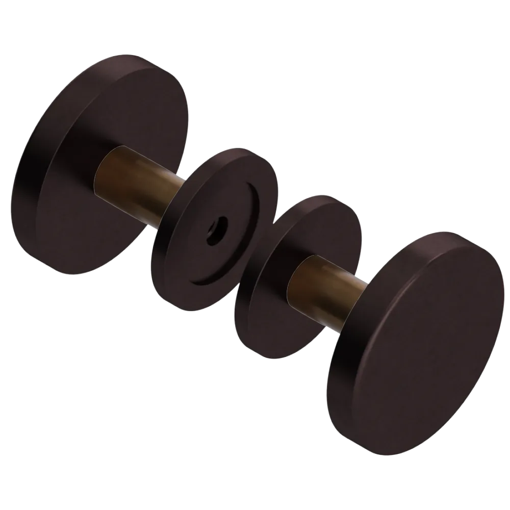 Rubinet Shower Door Knob (set) Oil Rubbed Bronze