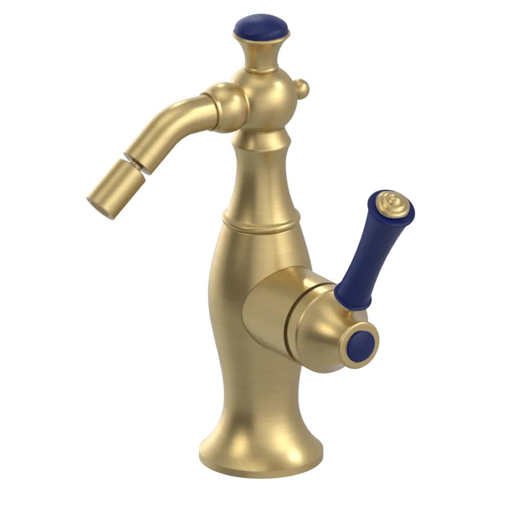 Rubinet Single Control Bidet Fitting (less drain) Satin Gold