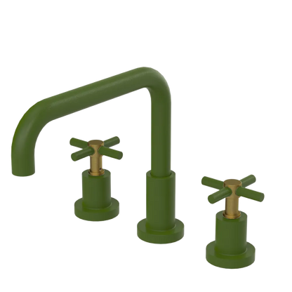 Rubinet Widespread Kitchen Set Green Envy