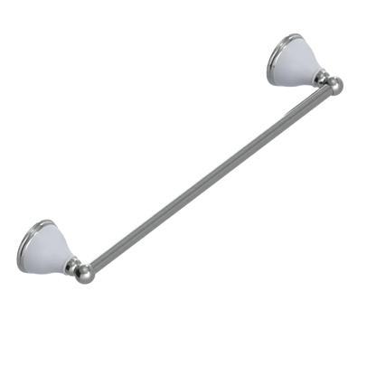 Rubinet Towel Bar 18" Satin Nickel