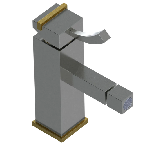 Rubinet Single Control Bidet Fitting (less drain) Satin Nickel