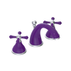 Rubinet Widespread Lav. Set. (less drain) Purple Haze