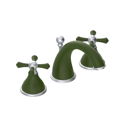 Rubinet Widespread Lav. Set. (less drain) Green Envy