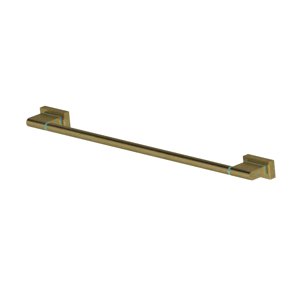 Rubinet Towel Bar 18" Antique Brass Matt